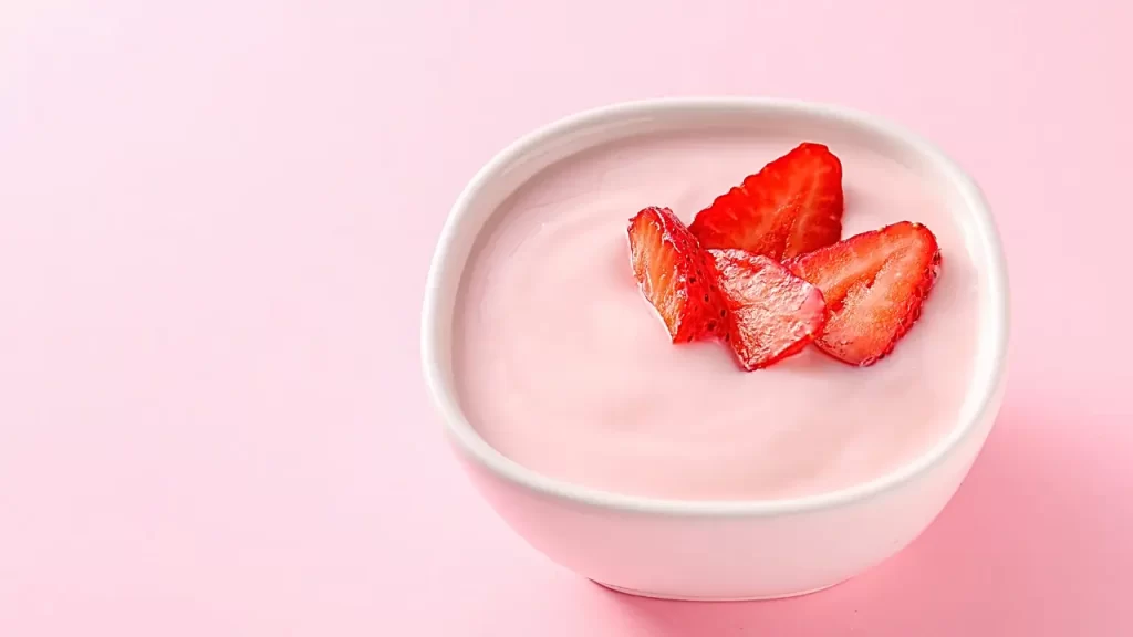 Danoninho de inhame com morango: O sabor que surpreende