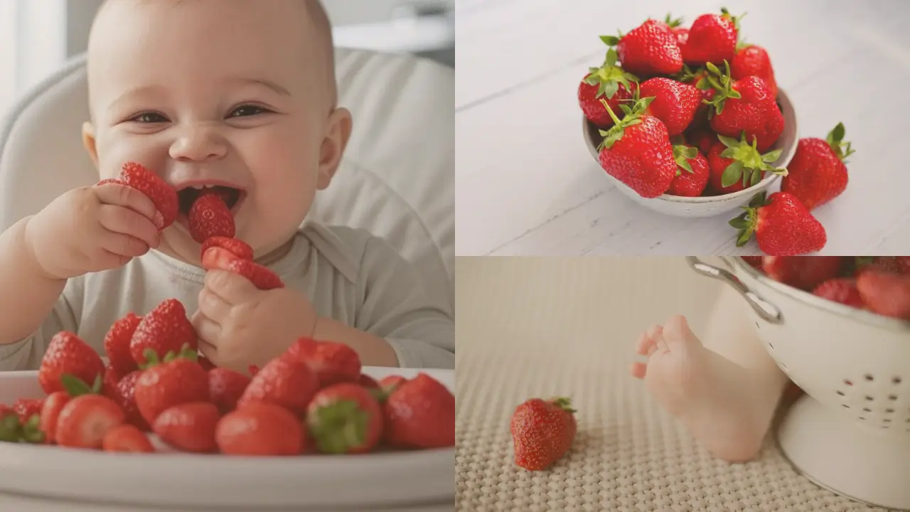 Como oferecer morango para bebê de 6 meses com segurança [Guia Completo]