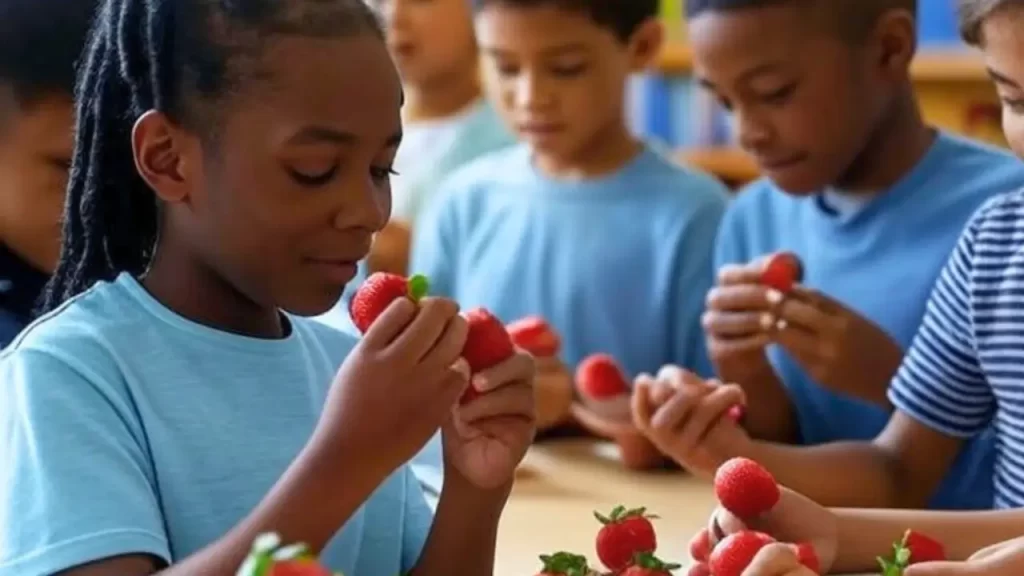 O morango na educação infantil: Criança, educador e família na abordagem Pikler